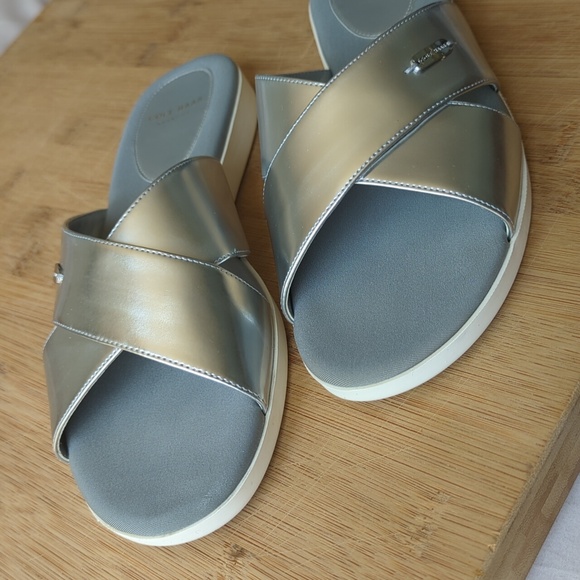 Cole Haan Augusta sandal CH Argento (silver) 8 - Picture 4 of 9